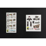 Kelik K72029 1/72 F-4B N Phantom II interior 3D decals for Hasegawa kit
