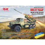 ICM 72707 - 1/72 - BM-21 Grad MLRS of the Armed Forces of Ukraine