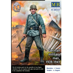 Master Box 35227 1/35 German military man, 1939-1941 WW II