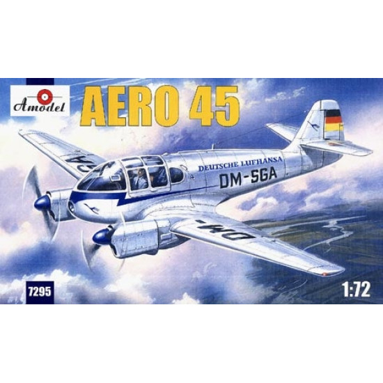 Aero 45 civil aircraft 1/72 Amodel 7295