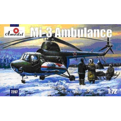 Mi-3 ambulance helicopter 1/72 Amodel 7297