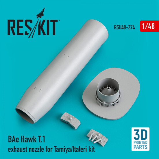 Reskit RSU48-0274 1/48 BAe Hawk T.1 exhaust nozzle for Tamiya/Italeri kit