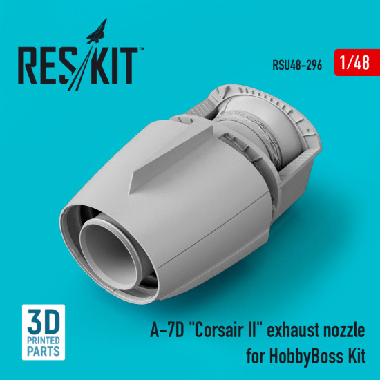 Reskit RSU48-0296 1/48 A-7D Corsair II exhaust nozzle for HobbyBoss kit