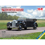 ICM 35540 - 1/35 - Typ 320 (W142) Cabriolet WWII German Staff Car