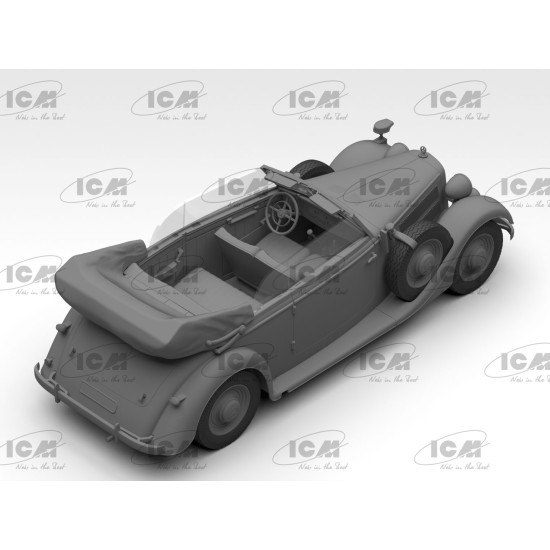 ICM 35540 - 1/35 - Typ 320 (W142) Cabriolet WWII German Staff Car