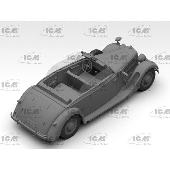 ICM 35540 - 1/35 - Typ 320 (W142) Cabriolet WWII German Staff Car