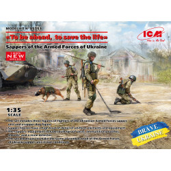 ICM 35753 1/35 To be ahead, to save the life Sappers of the Armed Forces of Ukraine