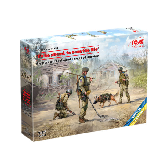 ICM 35753 1/35 To be ahead, to save the life Sappers of the Armed Forces of Ukraine