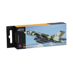 Arcus 3053 Enamel paints set RAF V-Bombers 6 colors in set 10ml