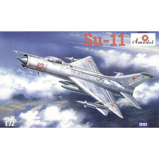 Su-11 Soviet fighter interceptor 1/72 Amodel 72121