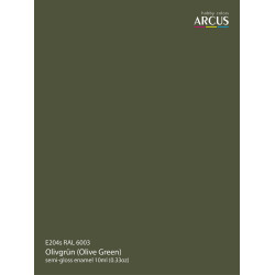 Arcus 204 Enamel Paint. Wehrmacht. RAL 6003 OlivgrÃ¼n (Olive Green) 10ml