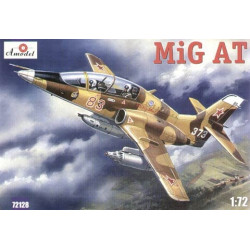 MiG-AT (late) Russian modern trainer aircraft 1/72 Amodel 72128