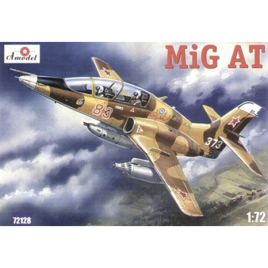 MiG-AT (late) Russian modern trainer aircraft 1/72 Amodel 72128