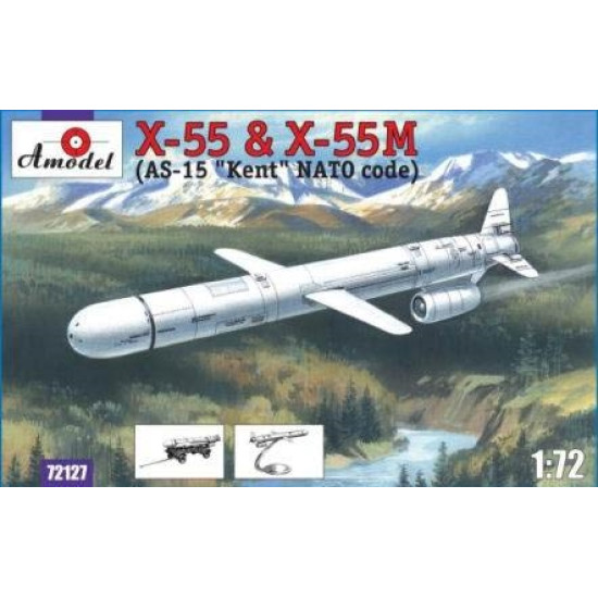 KH-55 & KH-55M AS-15 Kent strategic missile 1/72 Amodel 72127