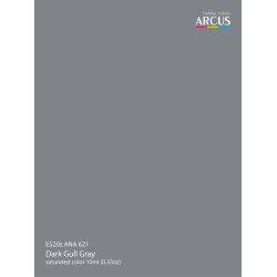 Arcus 520 Enamel paint USAF ANA 621 Dark Gull Gray Saturated color 10ml