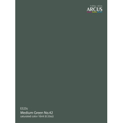 Arcus 525 Enamel paint USAF Medium Green No. 42 Saturated color 10ml