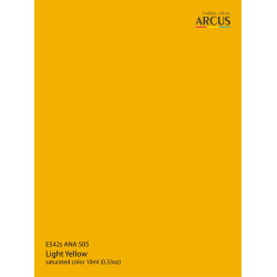 Arcus 542 Enamel paint USAF ANA 505 Light Yellow Saturated color 10ml
