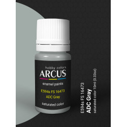 Arcus 594 Enamel paint USAF FS 16473 ADC Gray Saturated color 10ml