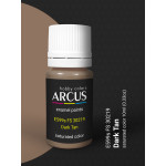 Arcus 599 Enamel paint USAF FS 30219 Dark Tan Saturated color 10ml