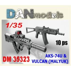 Dan Models 35323 - 1/35 - Vulcan-Malyuk and AKS-74U 10 pcs