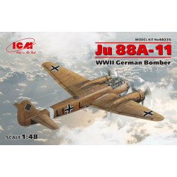 US STOCK*** JU 88A-11, WWII GERMAN BOMBER 1/48 ICM 48235
