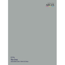 Arcus 374 Enamel paint Royal Air Force Sky Grey Saturated color 10ml