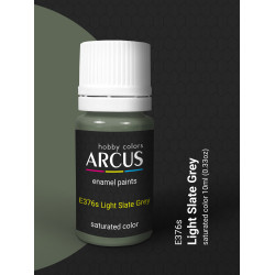 Arcus 376 Enamel paint Royal Air Force Light Slate Grey Saturated color 10ml