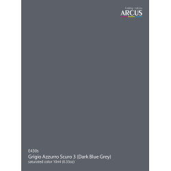 Arcus 430 Enamel paint Regia Aeronautica Italiana Grigio Azzuro Scuro 3 Dark Blue Grey 10ml