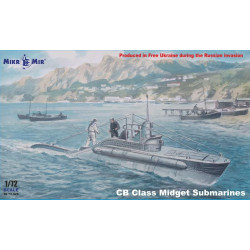 Mikro Mir 72-026 - 1/72 - Italian CB Class Midget Submarines WWII