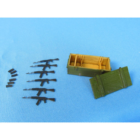 Metallic Details MDR3523 1/35 AK-74 6 pcs. with box Resin model kit