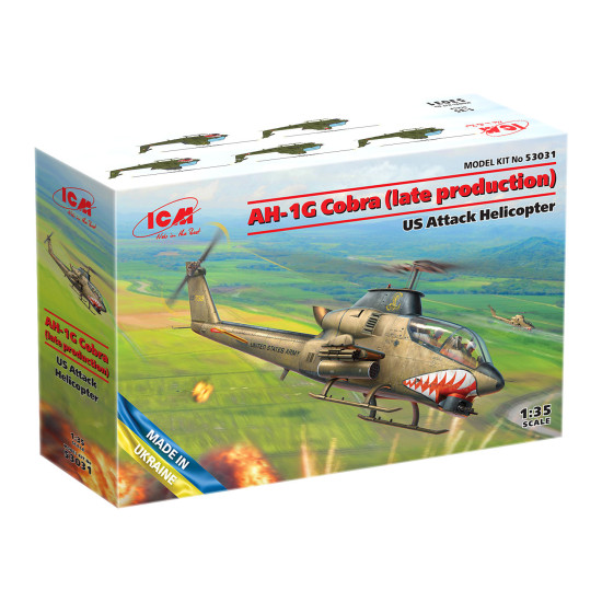 ICM 53031 - 1/35 - AH-1G Cobra (late production) US Attack Helicopter
