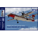 AMP 144-011 1/144 Dash 8Q400-MR Airtanker - Canadian Short Range Commuter Airliner Model Kit