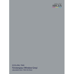 Arcus 253 Enamel paint PSU Ukraine RAL FENSTERGRAU 7040 (Window Grey) Saturated color 10ml