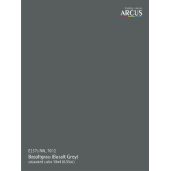 Arcus 257 Enamel paint Modern Luftwaffe (Basalt Grey) Saturated color 10ml