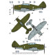 Dora Wings 72029 - 1/72 - Republic P-43 Lancer, recon Scale model kit