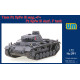 Unimodel 291 - 1/72 - Tank Panzeriii Ausf F Scale Plastic Model Kit Um 291