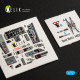 Kelik K72043 1/72 Mig-29 Fulcrum-a 9-12 Interior 3d Decals For Gwh Model Kit