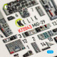 Kelik K72043 1/72 Mig-29 Fulcrum-a 9-12 Interior 3d Decals For Gwh Model Kit