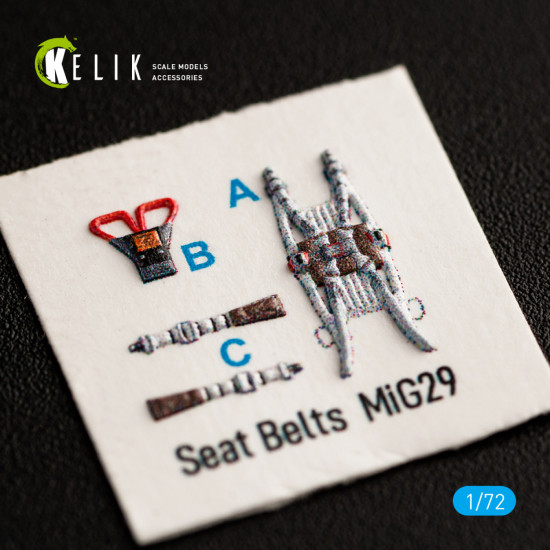 Kelik K72043 1/72 Mig-29 Fulcrum-a 9-12 Interior 3d Decals For Gwh Model Kit