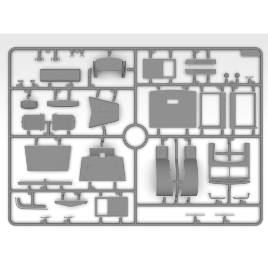 Icm 35409 1/35 V3000s Einheitsfahrerhaus Wwii German Truck Model Kit