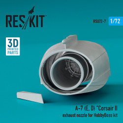 Reskit Rsu72-0007 - 1/72 - A-7 Corsair Ll Exhaust Nozzle For Hobbyboss Kit