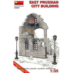 EAST PRUSSIAN CITY BUILDING WWII diorama Miniart 35501