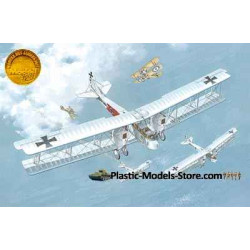 Gotha G.IV german WWI bomber aircraft 1/72 Scale Roden 011