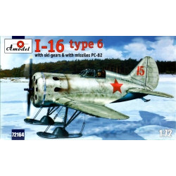 Polikarpov I-16 type 6 Soviet fighter 1/72 Amodel 72164