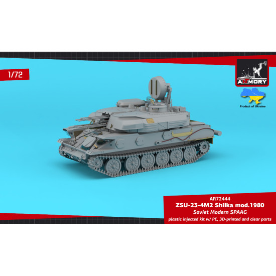 Armory Ar72444 - 1/72 - Zsu-23-4m/M3/M2 Shilka Soviet Aa Spg