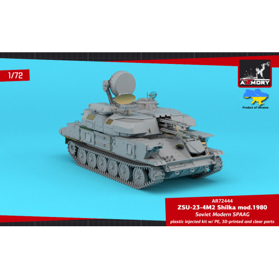 Armory Ar72444 - 1/72 - Zsu-23-4m/M3/M2 Shilka Soviet Aa Spg