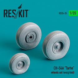 Reskit Rs35-0035 1/35 Ch-54a Tarhe Wheels Set Weighted Accessories Kit