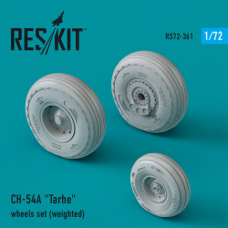 Reskit Rs72-0361 1/72 Ch54a Tarhe Wheels Set Weighted Accessories Kit