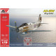 Aa Models 7228 1/72 Ad5w Skyraider Attack Aircraft Model Kit