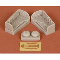 Sbs 48026 1/48 Arado Ar-234 Wheel Bays For Revell/Hasegawa Kit Resin Model Kit